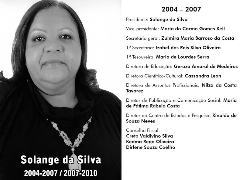 Solange da Silva | 2004-2007 e 2007-2010